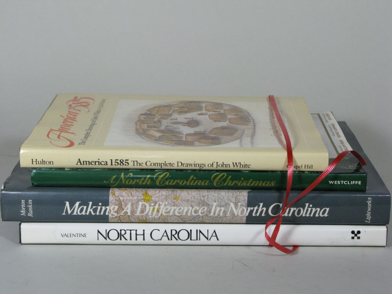 Appraisal: Four North Carolina Coffee Table Books as follows Hulton Paul