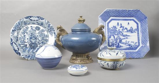 Appraisal: A Collection of Chinese Ceramic Articles Height of tallest with