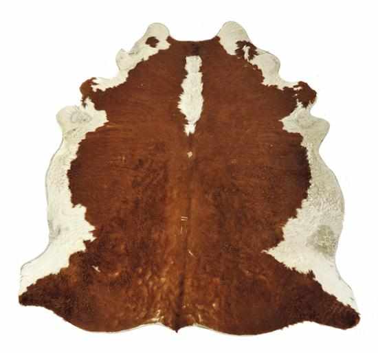 Appraisal: A COWHIDE RUG l cm