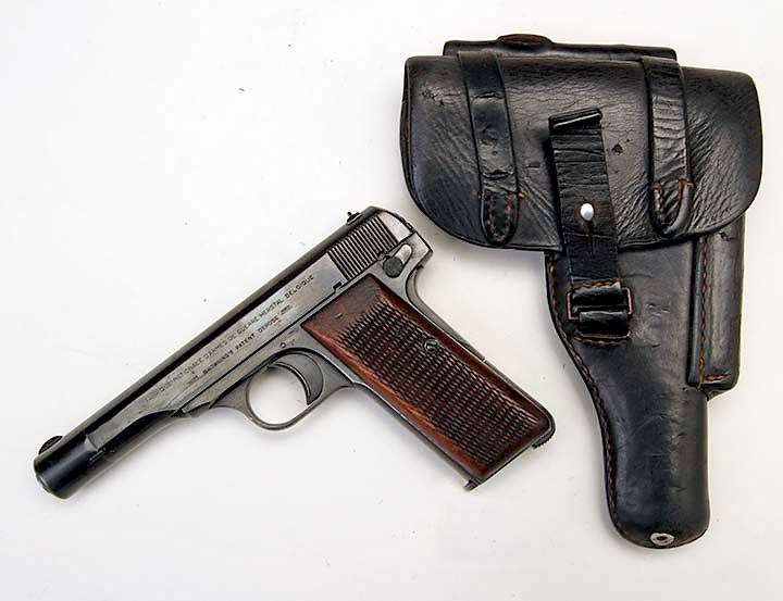 Appraisal: Browning FN Model Nazi marked with holster SN This gun