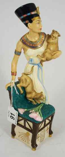 Appraisal: Royal Doulton Figure Nefertiti HN limited edition with certificate