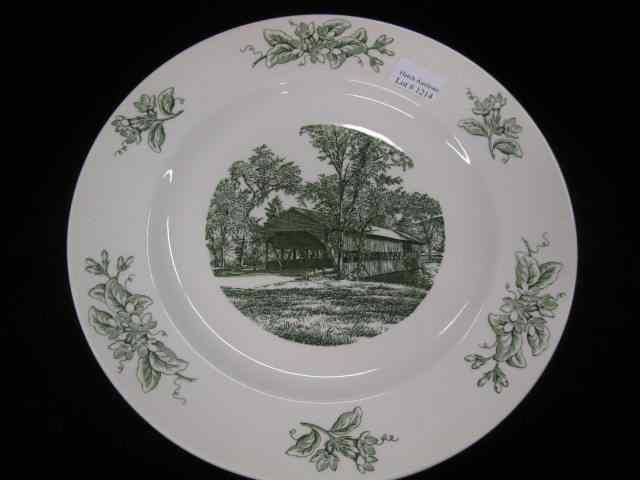 Appraisal: Wedgwood Porcelain Plates historical places '' excellent