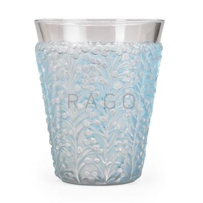 Appraisal: LALIQUE Saint-Tropez vase Condition Report