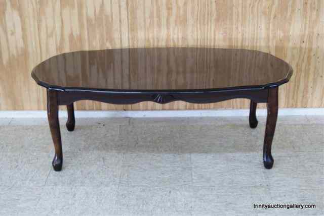 Appraisal: Dark Mahogany Coffee TableIn very good condition from an estate