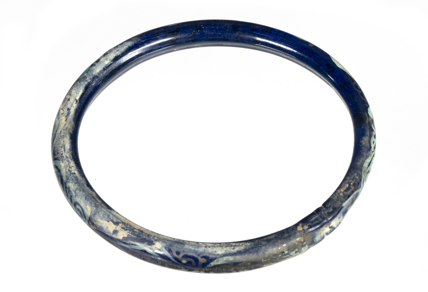 Appraisal: ANCIENT IMPERIAL ROMAN GLASS BRACELET Roman circa nd- th c