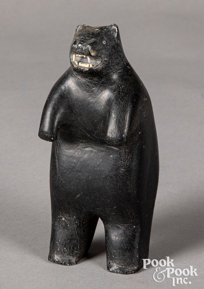 Appraisal: Thomas Ekoomiak - Inuit carved bear Thomas Ekoomiak - Inuit