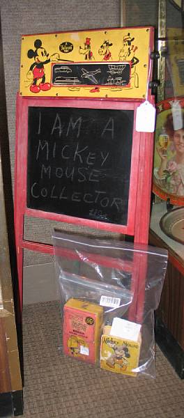 Appraisal: A grouping of Mickey Mouse production toys Includes a s