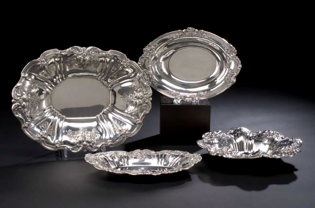 Appraisal: Francis I Sterling Silver Center Bowl the pattern introduced in