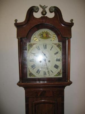 Appraisal: A LONGCASE CLOCK by W Bower Chesterfield the eight day