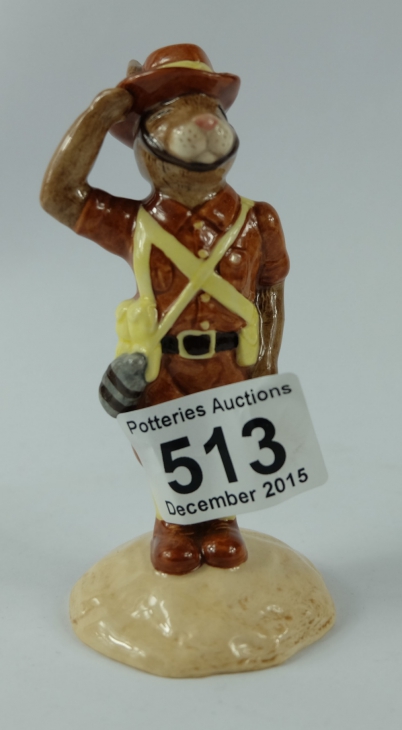 Appraisal: Royal Doulton Bunnykins Digger DB with Delbry Antiques Backstamp limited