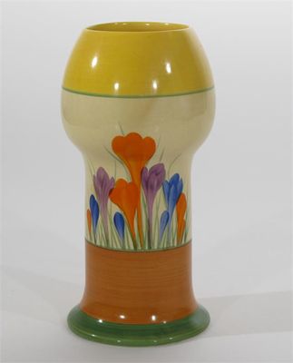 Appraisal: Crocus' a Clarice Cliff Bizarre vase designed by Clarice Cliff