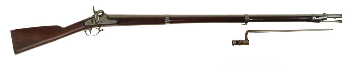 Appraisal: SPRINGFIELD MODEL CADET MUSKET W BAYONET NSN Cal rnd bbl