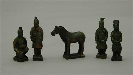 Appraisal: Group of Five Asian Figures