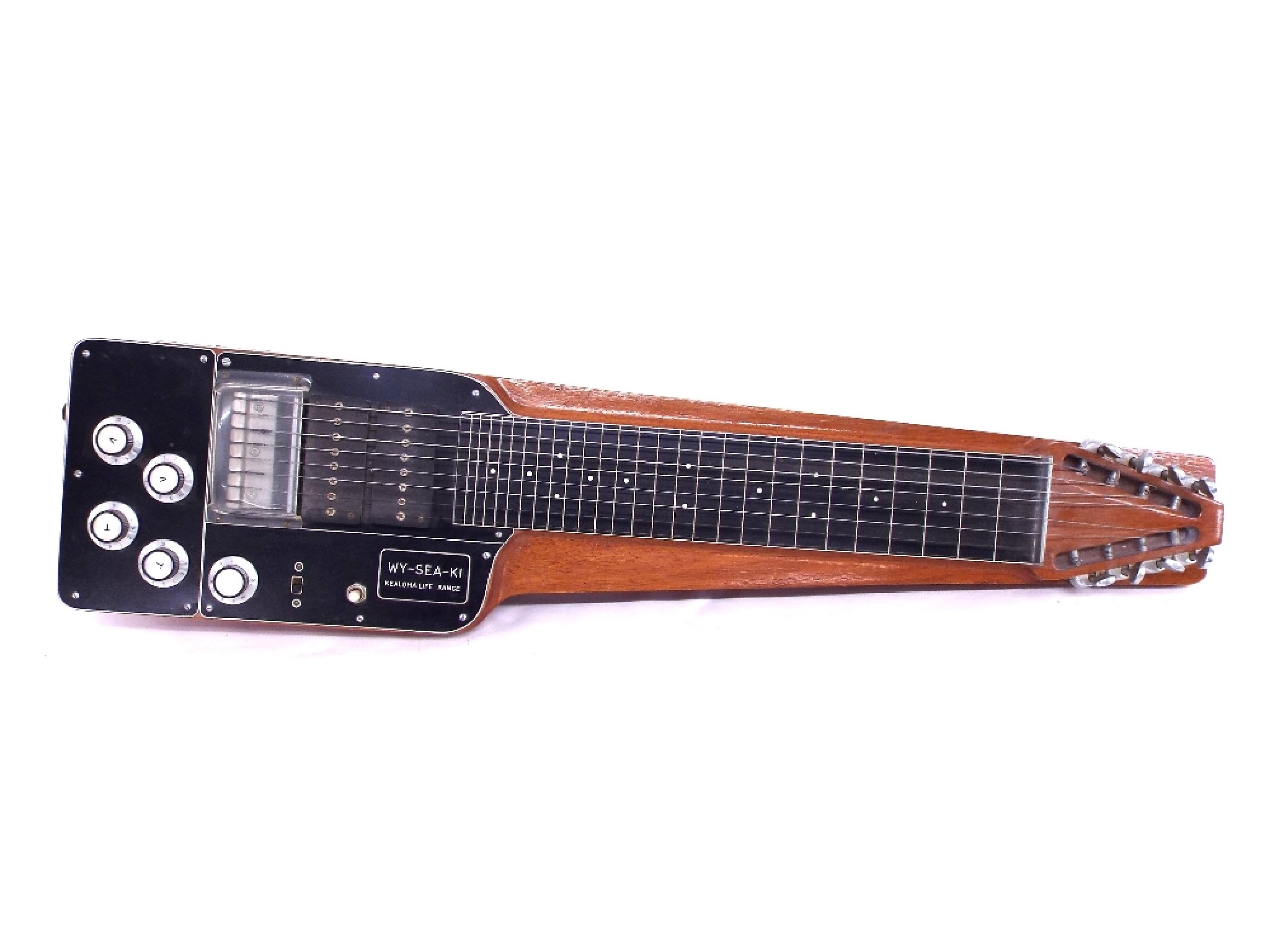 Appraisal: WY-SEA-KI Kealoha Life Range lap steel guitar aesthetically in clean