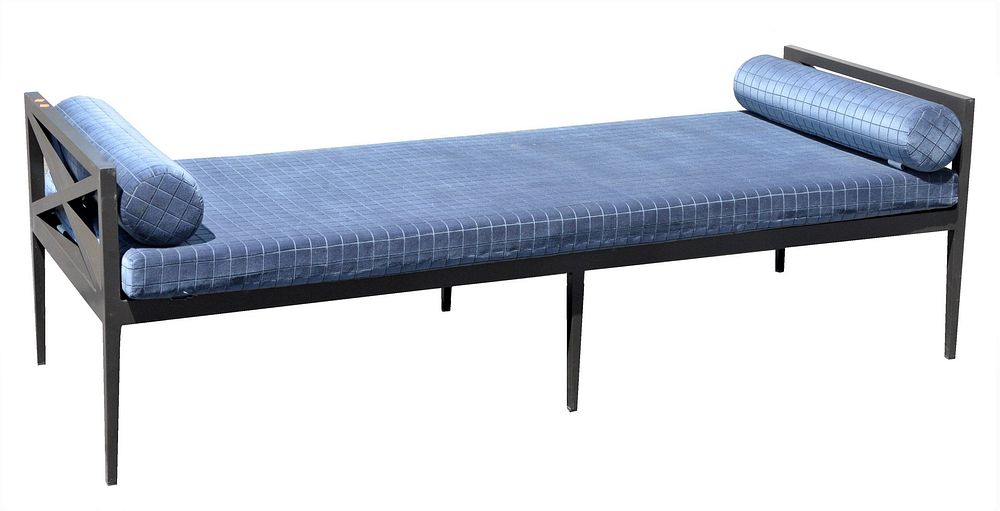 Appraisal: JANUS et Cie Bench Daybed having custom cushion and bolsters