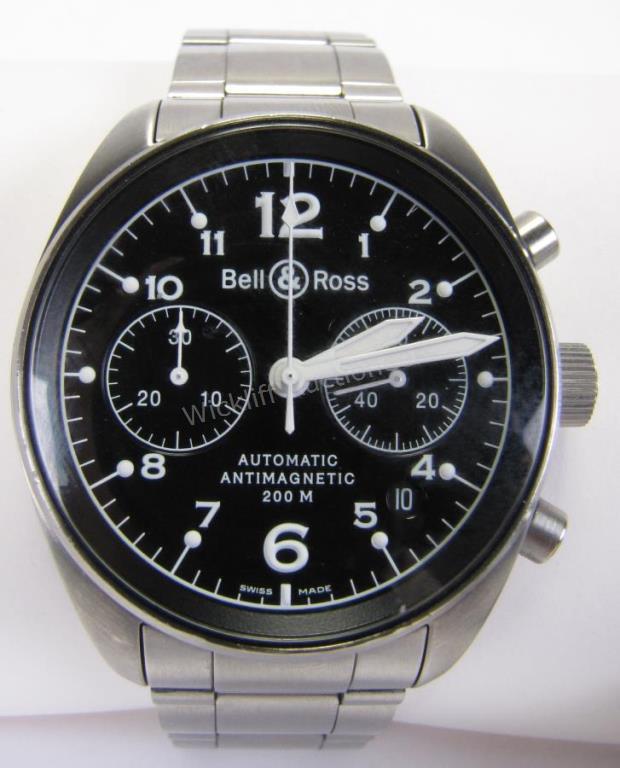 Appraisal: A gentleman's Bell and Ross stainless steel case and bracelet