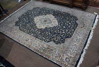 Appraisal: Indo Persian Tabriz carpet Indo Persian Tabriz carpet ' x