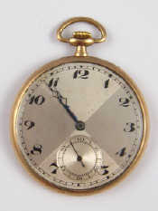 Appraisal: A carat gold cased pocket watch movement A F case