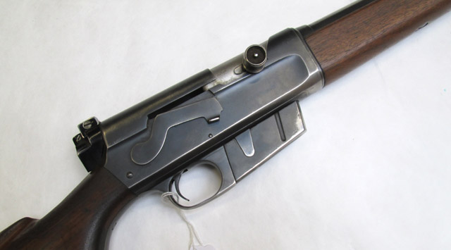 Appraisal: REMINGTON MODEL WOODSMASTER SEMI AUTOMATIC RIFLE savage caliber shrouded barrel