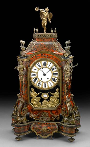 Appraisal: A Louis XIV style gilt bronze mounted and boulle decorated