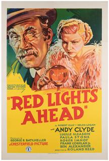 Appraisal: Red Lights Ahead Chesterfield Motion Pictures One sheet x Poster