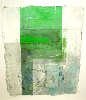 Appraisal: Jeremy Gardiner b - Ballard Point Study No mixed media