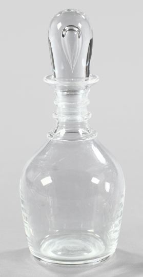 Appraisal: Early Steuben Crystal Decanter Bitters Bottle designed by Frederick Carder