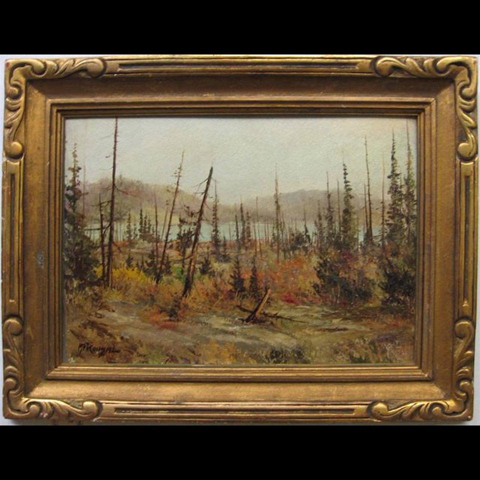 Appraisal: ALGONQUIN PARK MATTHEW F KOUSAL - CANADIAN OIL ON ARTIST