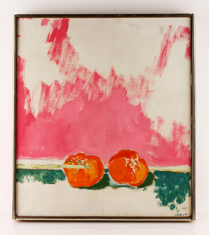 Appraisal: - Chaet Two Tangerines O C Bernard Chaet American -