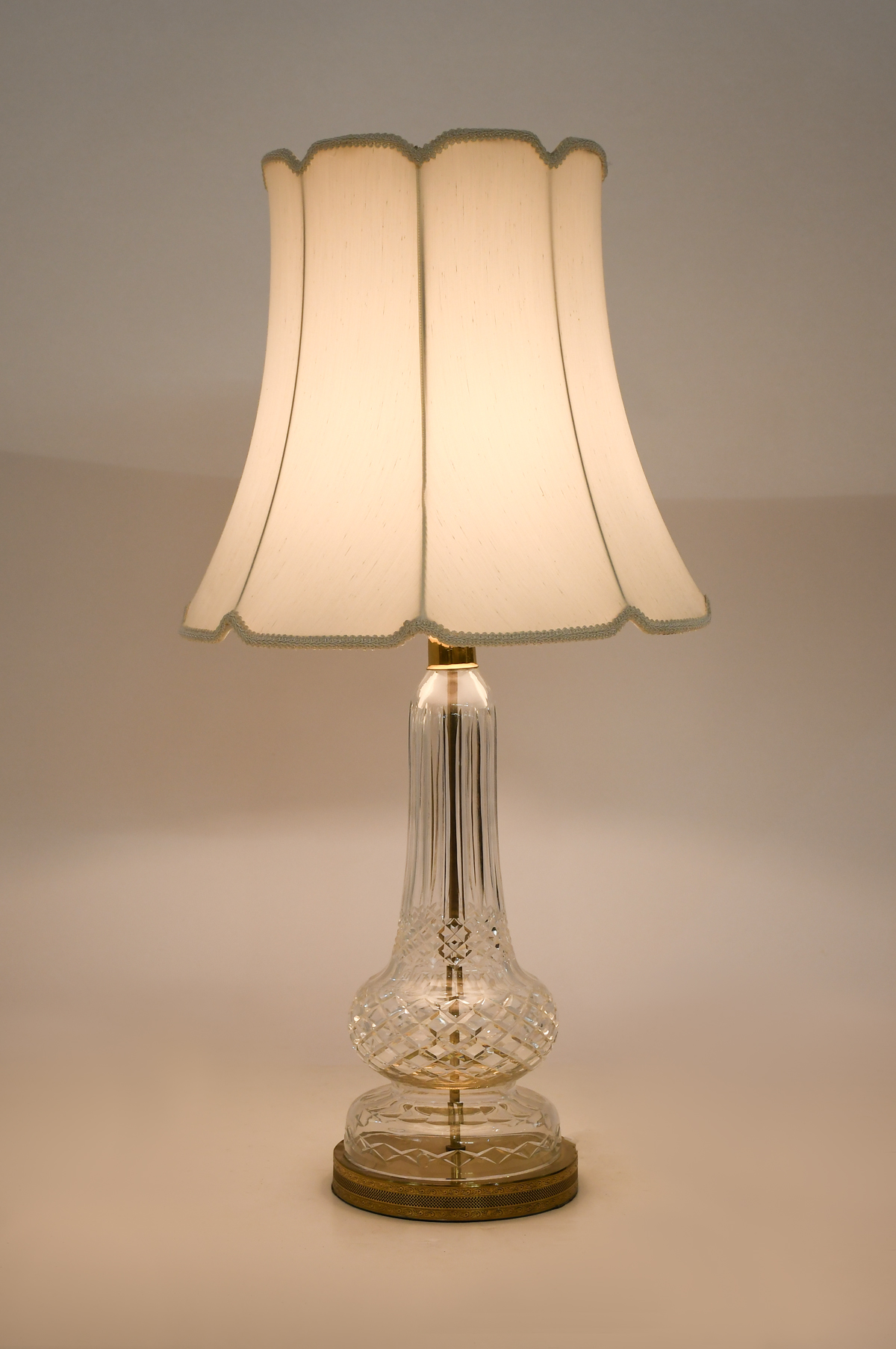 Appraisal: LARGE WATERFORD CRYSTAL TABLE LAMP Single light Waterford Crystal Table