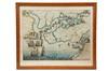 Appraisal: EARLY HANDCOLORED ENGRAVED MAP - 'Korte Aenwysinge - S Landts