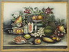 Appraisal: W C PASTEL - th C primitive still life with