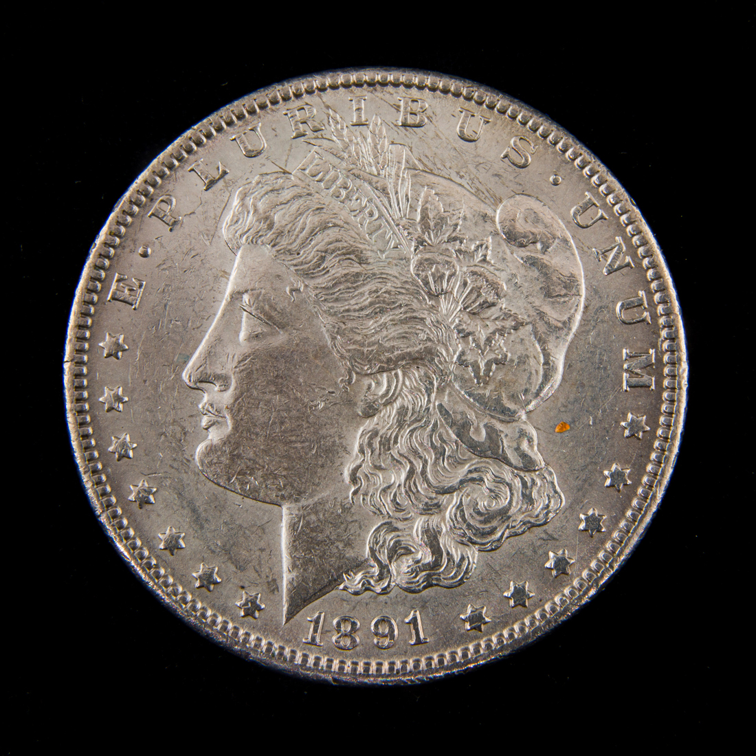 Appraisal: CC MORGAN SILVER DOLLAR BU CC Morgan silver Dollar BU