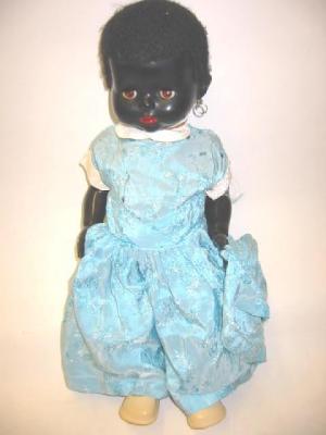 Appraisal: A Pedigree Delite plastic doll Straight Leg Negress brown sleeping