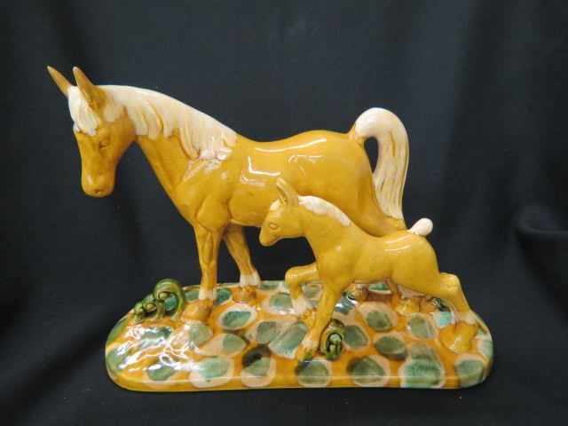 Appraisal: Royal Haeger Pottery Figurine of Mare Colt x excellent