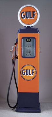 Appraisal: SOUTHWEST PUMP CO GULF GAS PUMP Model Circa Includes reproduction