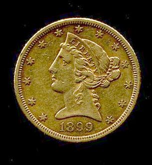 Appraisal: piece Gold Coin United States of America -S VF VF