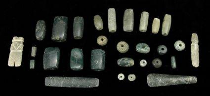 Appraisal: Group of Assorted Pre-Columbian Beads and Pre-Columbian Pendants