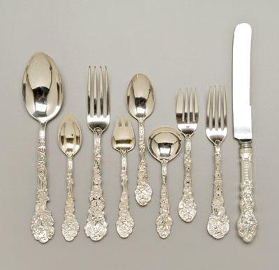 Appraisal: Gorham Versailles sterling flatware pieces most with monograms oz T