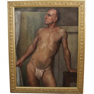 Appraisal: American School Early th C Partial Nude Study American School