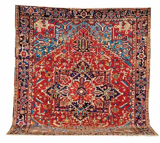 Appraisal: Persian Heriz carpet early th century ' '' x '