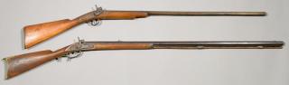 Appraisal: Kentucky Half Stock Rifle Marked Settle And Fowling Piece Kentucky