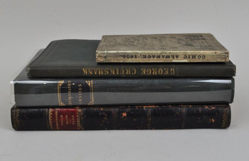 Appraisal: Goerge Cruishank W M Thackeray st Editions comprising first editions