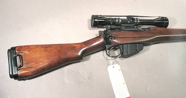 Appraisal: A Lee Enfield No 'Jungle Carbine' Serial no A caliber