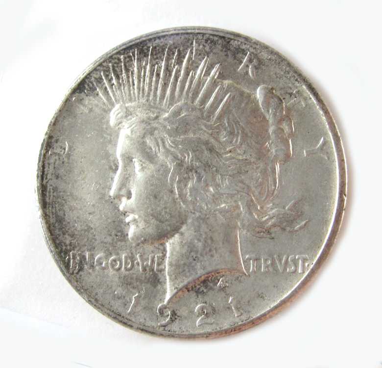 Appraisal: U S SILVER PEACE DOLLAR -P