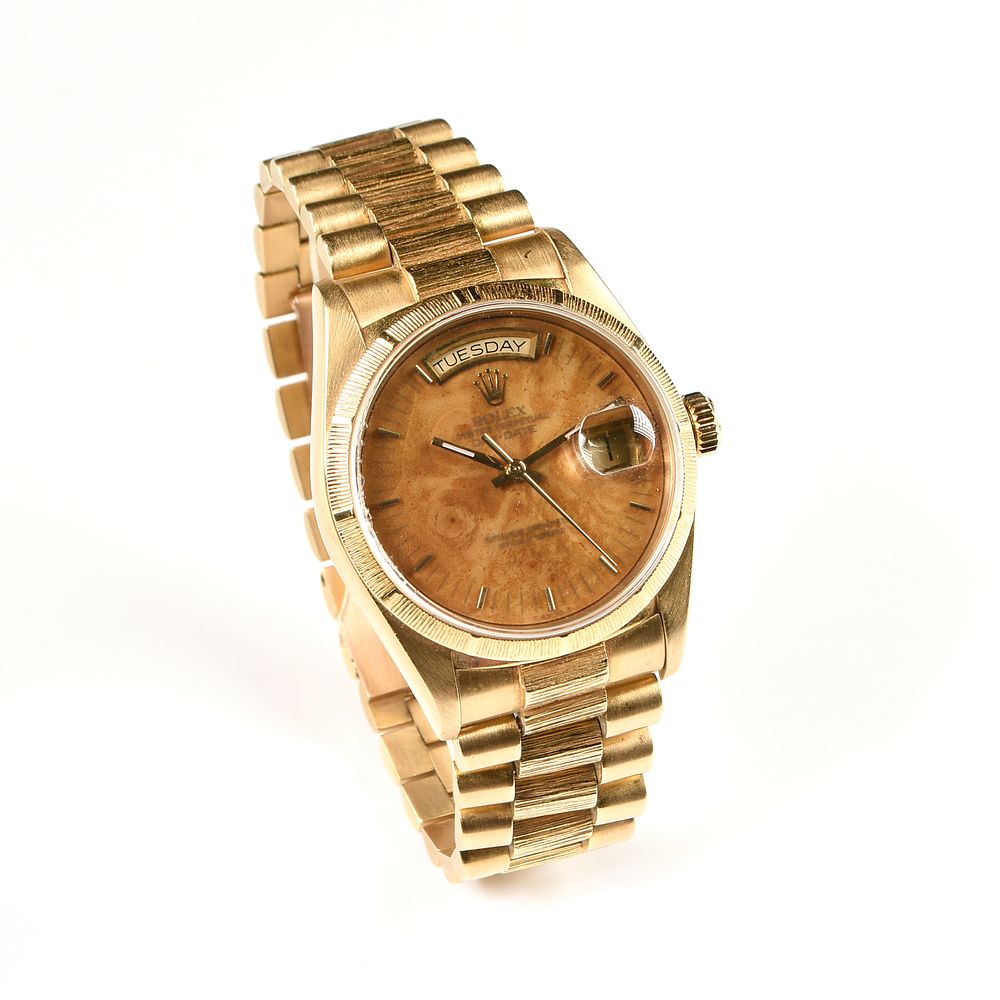 Appraisal: AN K YELLOW GOLD GENTLEMAN'S PRESIDENTIAL ROLEX DAY DATE WATCH