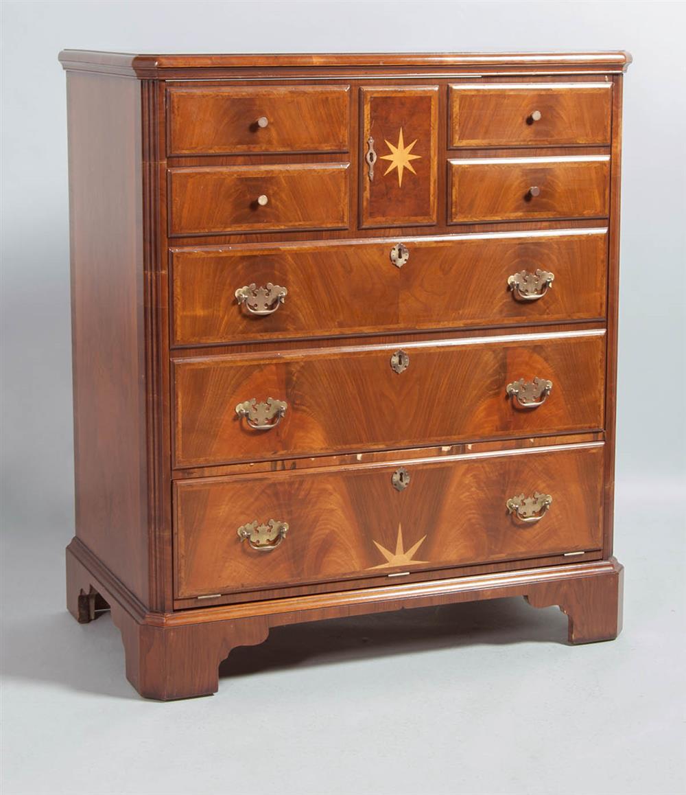 Appraisal: CHIPPENDALE STYLE FAUX FRONT CHEST TO CONCEAL A TELEVISION OR