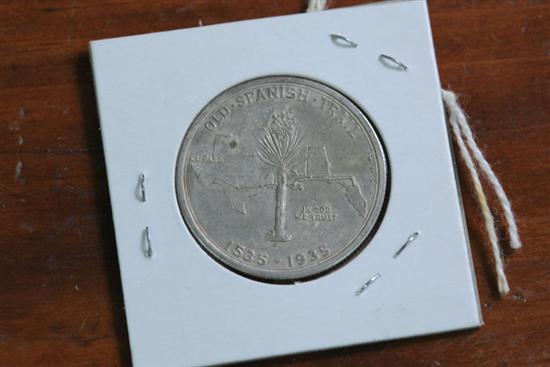 Appraisal: COMMEMORATIVE SILVER HALF DOLLAR Old Spanish Trail