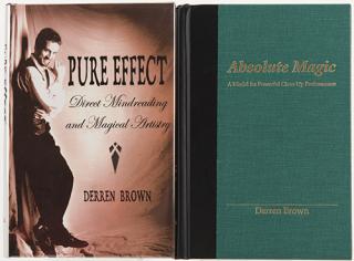 Appraisal: Two Books on Magic Brown Derren Two Books on Magic