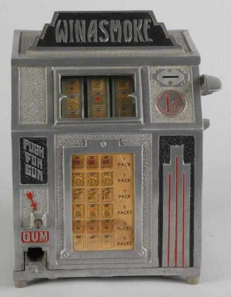 Appraisal: Winasmoke Stimulator Description Working All original Includes gum vendor Condition